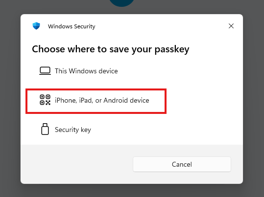 mobile authenticator